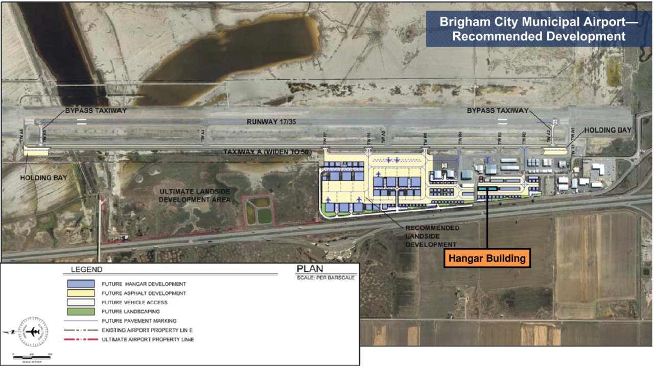 12 Unit T Hangar Building - Units for Rent - Brigham City - Built 2024