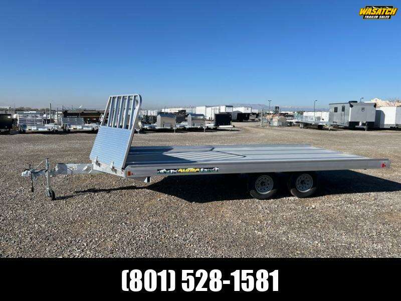 Aluma 8616D Aluminum Snowmobile Trailer