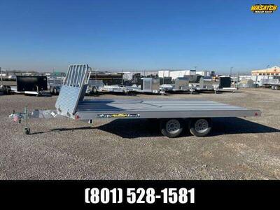 Aluma 8616DH Aluminum Snowmobile Trailer