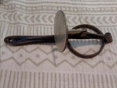 Antique Brighton no #5 potato ricer press