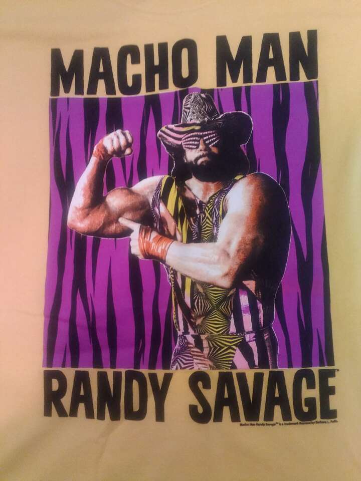 Brand New macho man Randy Savage t shirt size xxl