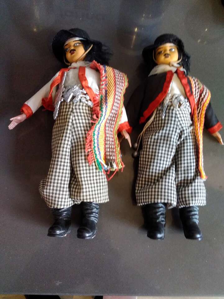 Spanish Mexico Peru dolls