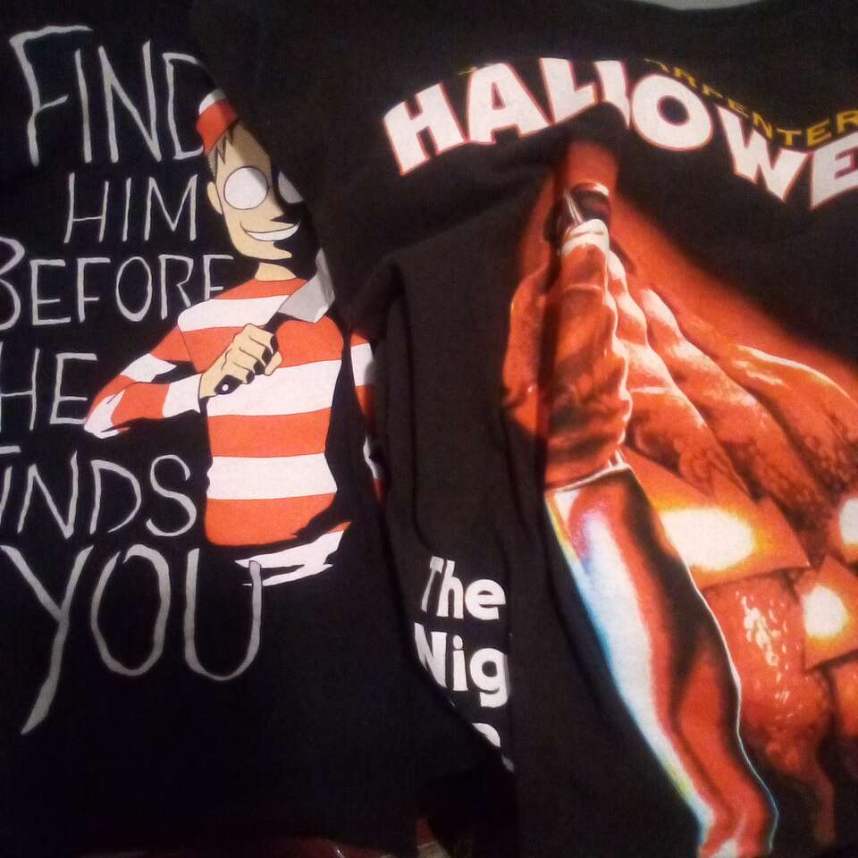 Brand New horror shirts only $5 each