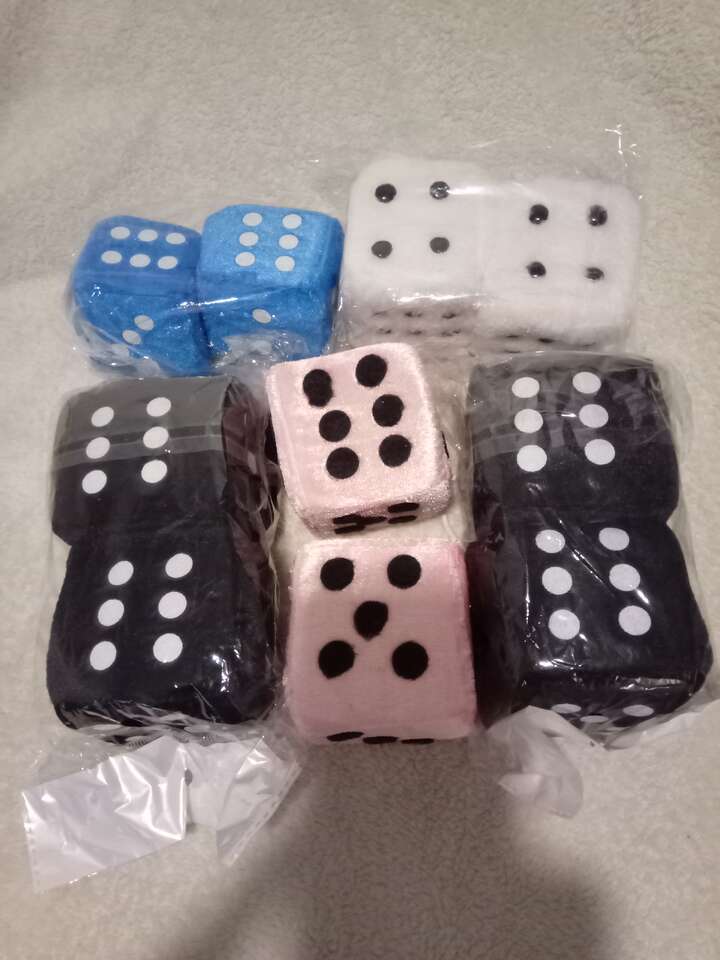 Rear view mirror dice