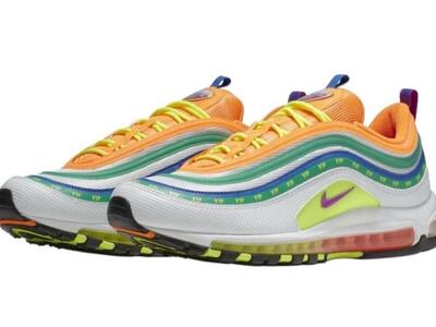 Nike Air Max 97 On Air London Summer of Love. NEW.
