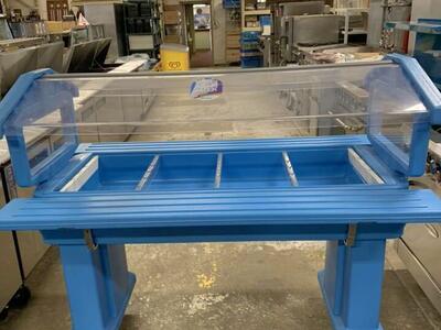 New CAMBRO salad Bar with sneeze Guard, portable ready to go ,price reduced $1500