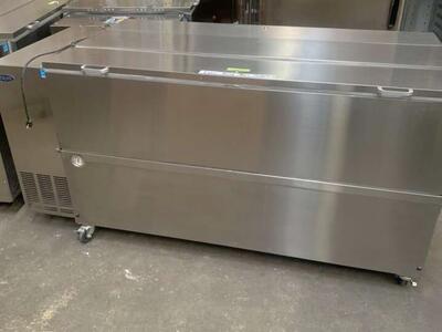 Used Nor lake Stainless Steel Milk Cooler Beverage Cooler next to new in excellent working condition