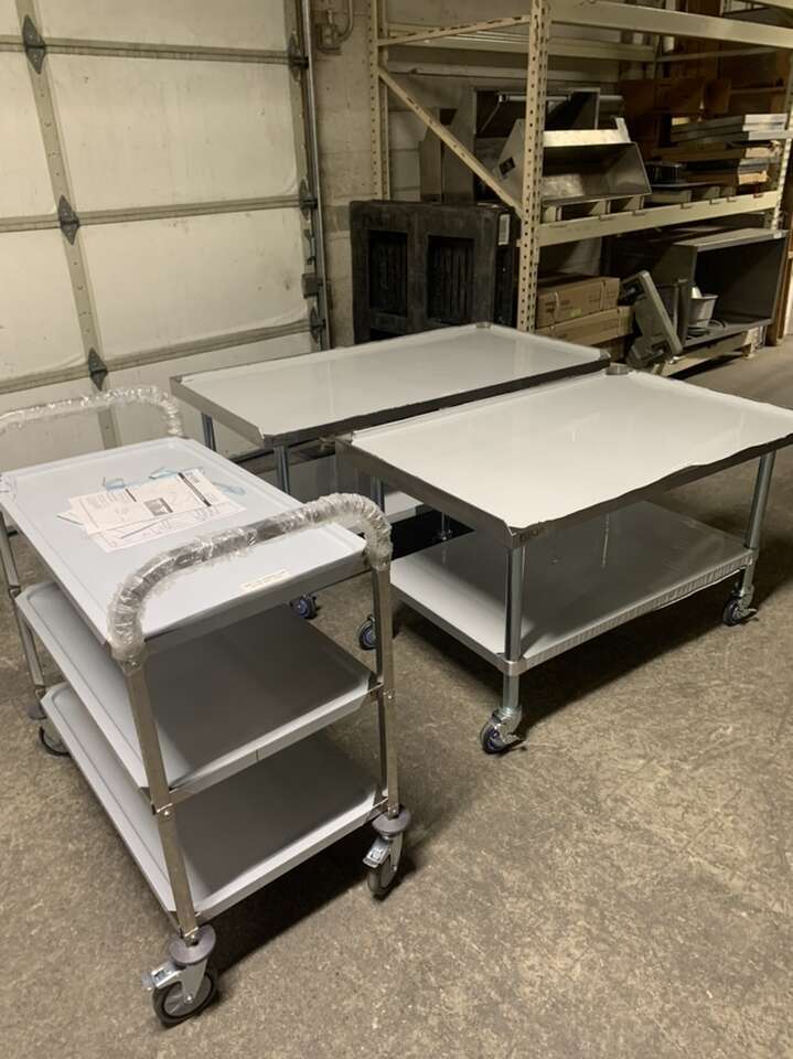 New Stainles Steel Equipment Stand $395 Each