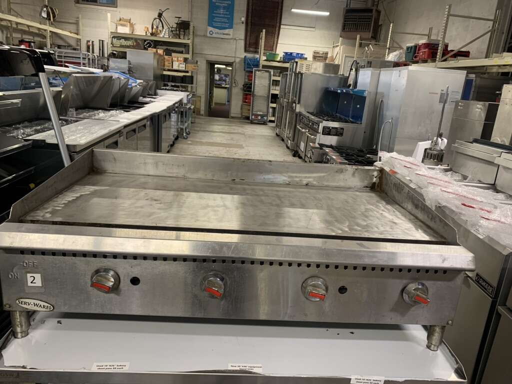 Used 48 Griddle In Great Condition N Or LP Gas was $1500 price reduced $1250