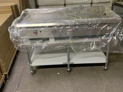 New 60'' counter Top Griddle Natural, LP Gas 1'' thickness heavy duty WAS $3500 Now bBLACK FRIDAY SALE FOR $2750