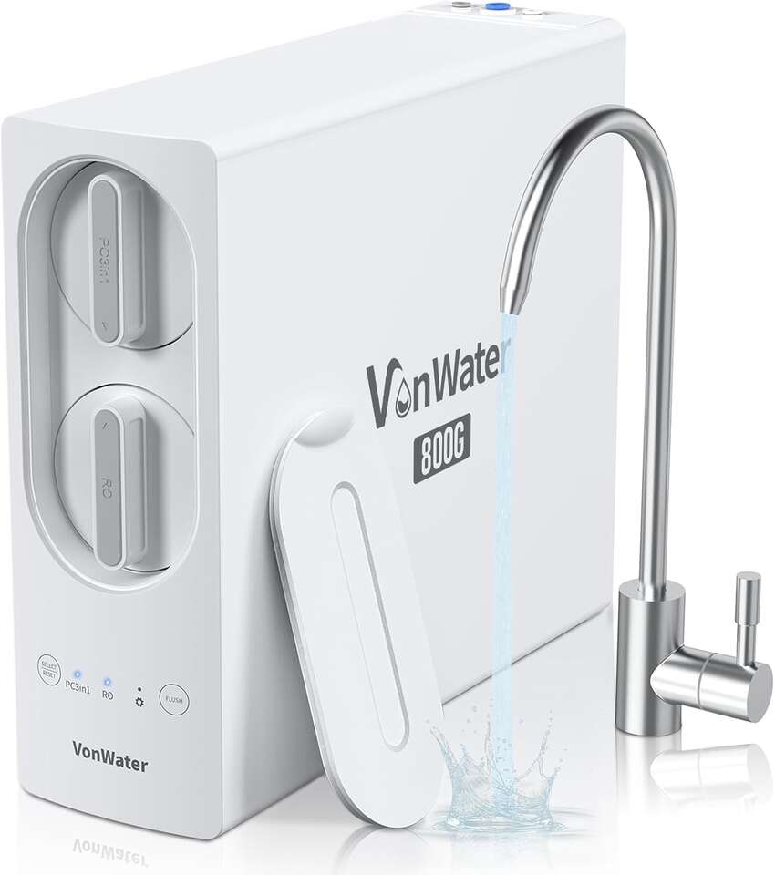 Brand New, Reverse Osmosis Water Filter, 800GPD RO Water Filtration System Under Sink, 7-Stage Tankless Reverse Osmosis System