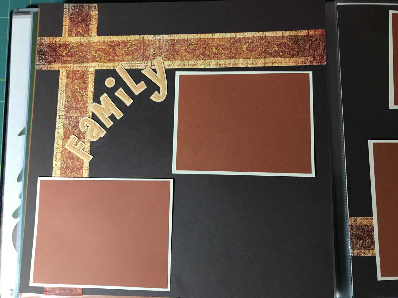 PICK From the Following: Family 12in x 12in 2-Scrapbook Pages Kit, or Finished Pages