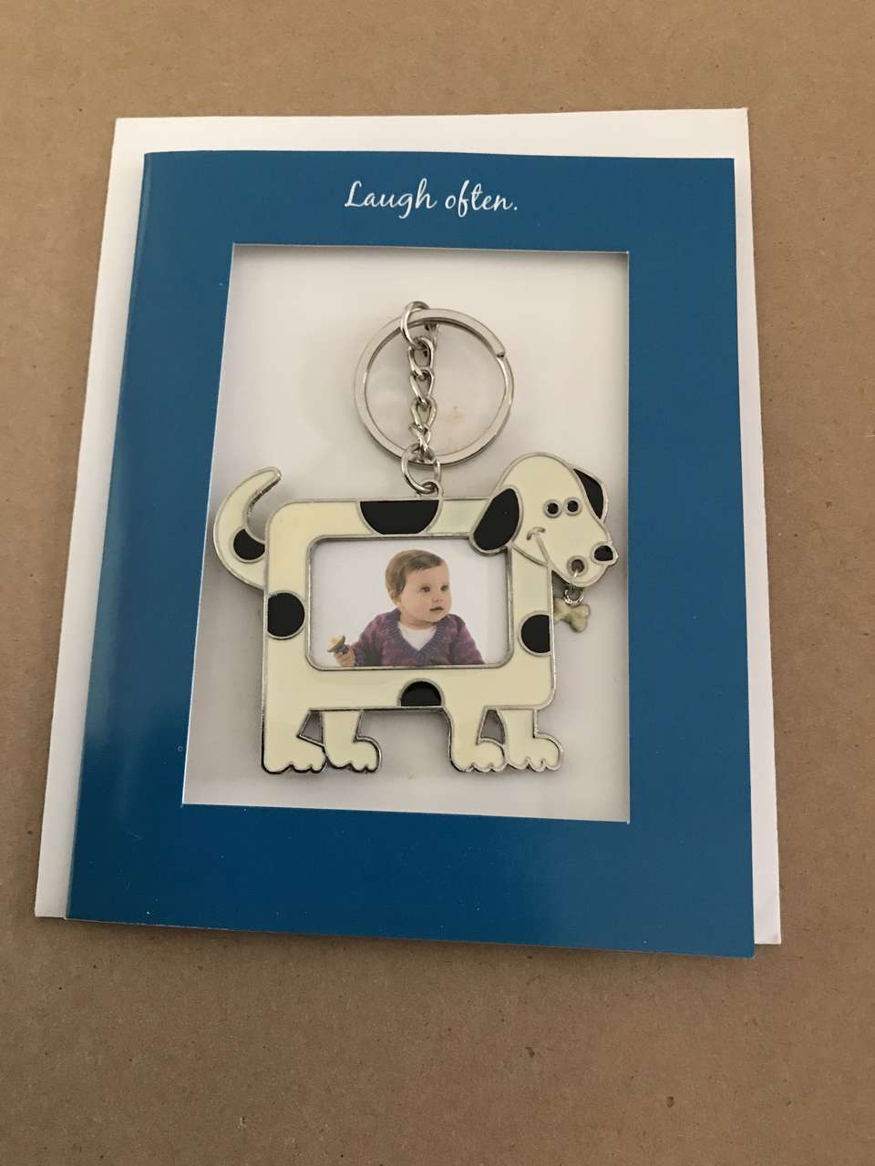 Key Chain comes on Card/Envelope to display your favorite photo, New