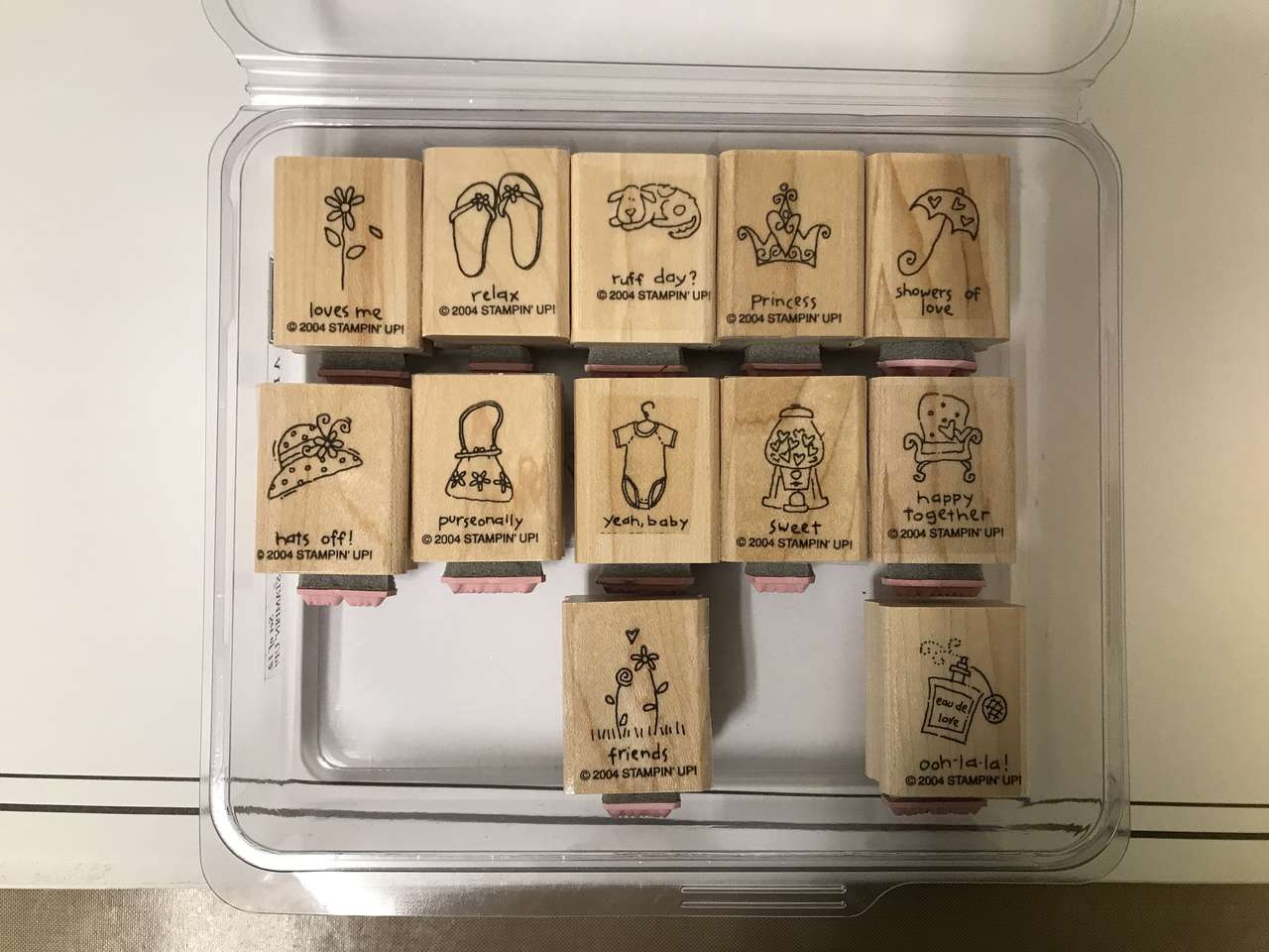 Stampin Up Stamp Sets A-B or 1 Hero Arts Set, Pick New and Used, $5.00 minimum purchase, Prices Vary, Ask for Price