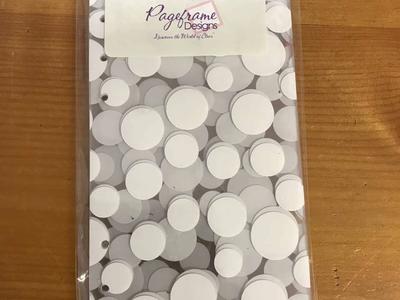 Pageframe Designs Clearly Cutting Edge Album, 6 Pages, 10”x5”, New