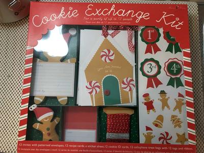 CHOOSE 1 or more: Christmas Cookie Exchange Kit For a Party up to 12 People, NIB