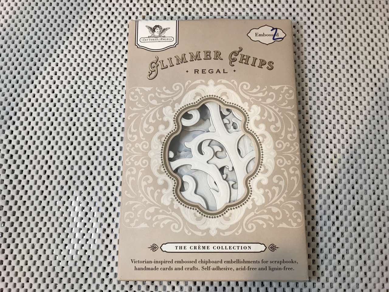 PICK 1: Rusty Pickle Swirly Whirlie Chipboard Accents 12in x 12in 18 Piece Flourish Set, New