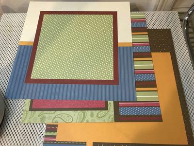 Close To My Heart Cardstock Scrapbook Pages 21 Pages - 12”x12”