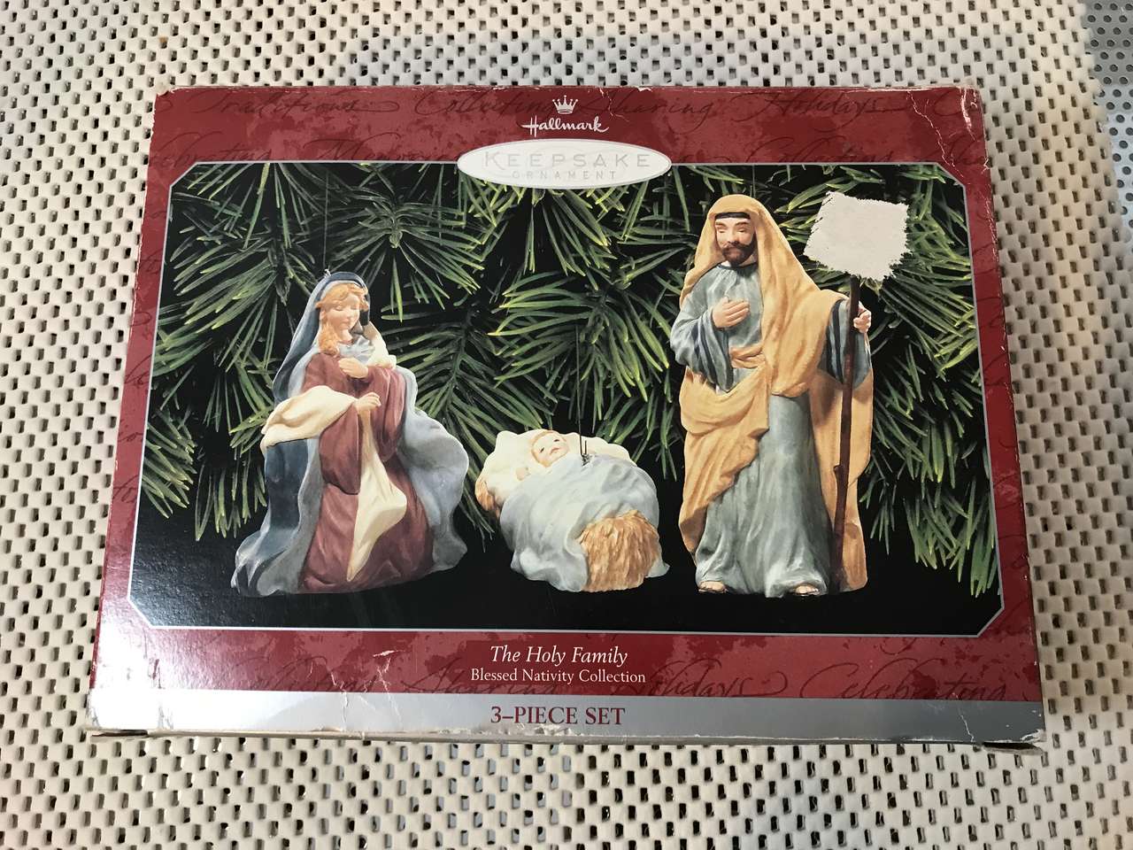 Hallmark Keepsake Ornament The Holy Family, used,