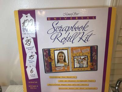 Memory Stor Scrapbook Refill Kit, Archival Safe, Acid Lignin & PVC Free, New