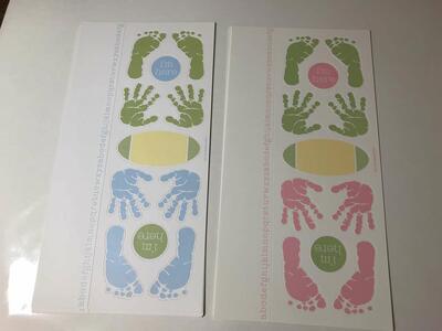 Stampin’ Up I’m Here Stickers 6”x12”, New