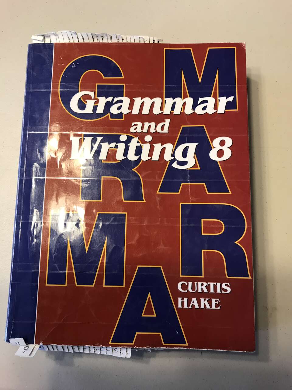 Grammar and Writing 8 Houghton Mifflin Harcourt Pub., Manual, Workbook and Teacher Packet