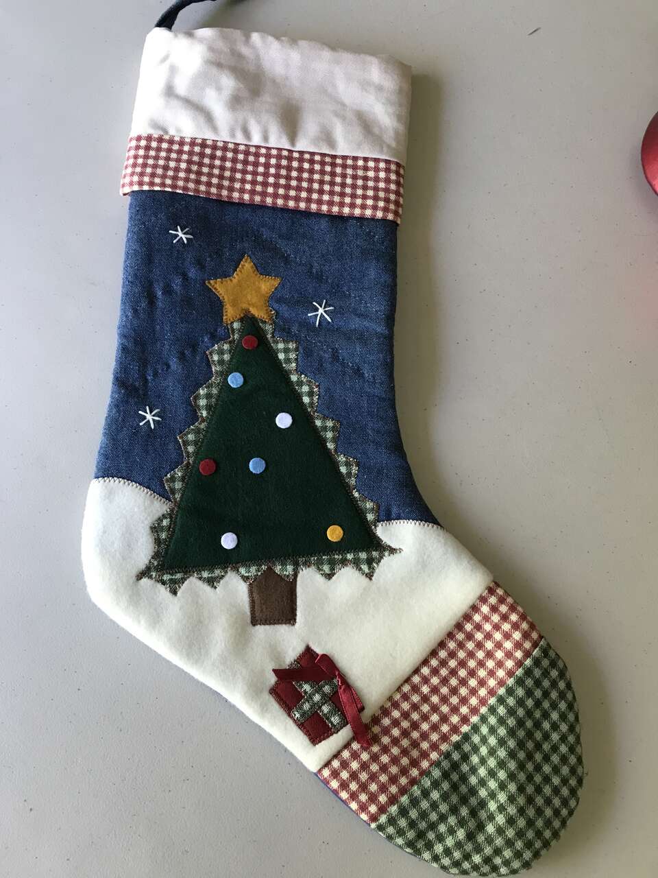 3 Vintage Christmas Stockings