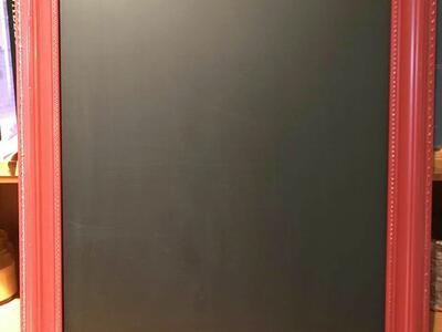 Close To My Heart Designed Decor Red Magnetic Chalkboard 14 1/2in x 12in