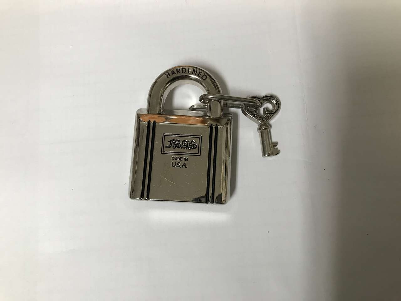 FSAS Padlock Stainless Steel Belt Buckle