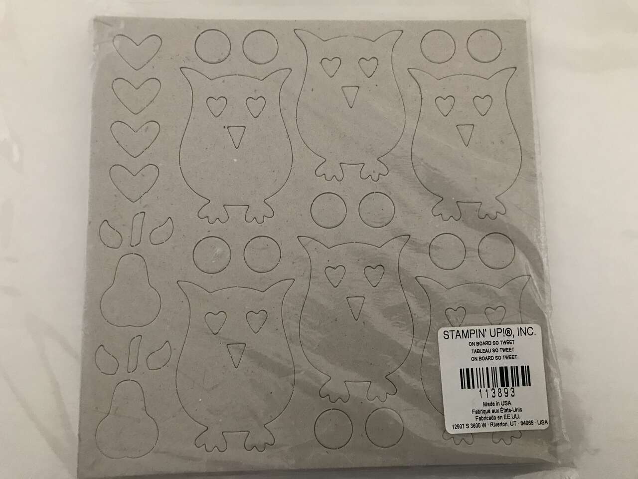 Stampin Up On Board So Tweet