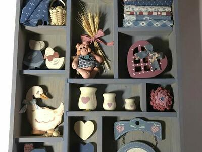 Three Little Pigs Shadow Box, 9 1/4in x 14in