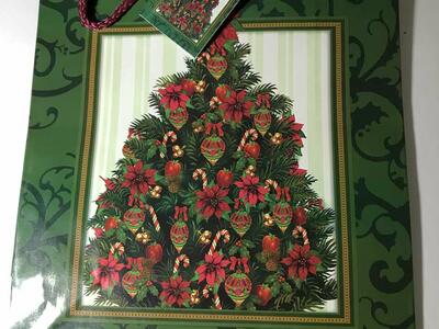 Christmas and Other Paper Gift Bags, New and Used, Large, Medium, Small