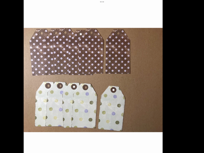 Variety of Tags and Word Cards for Scrapbooking or Cards, New