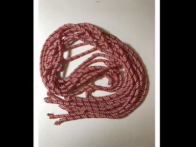 Curly Red Gingham or USA Flag design Curly Ribbon, New