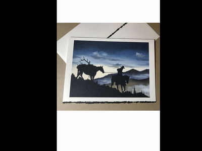 Rail Art by Shayne Stoakes Card Lot of 7 with Envelopes 5in x 7in