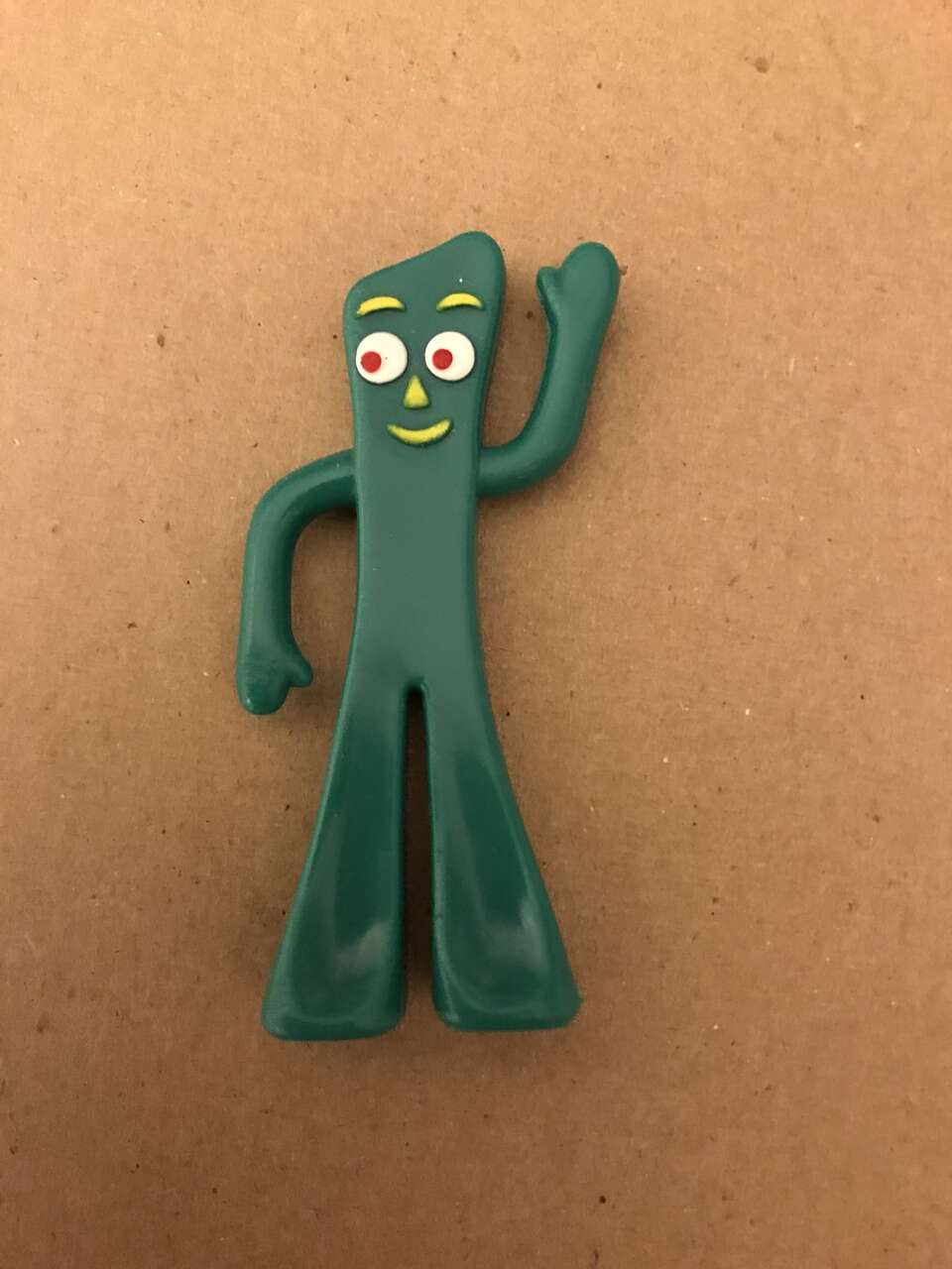 Gumby 1989 Perma by Playskool Inc., flexable, 2 3/4 inches