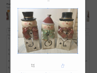 Snowmen JOY Tea Light Tabletop Decor. Or Holiday Cheer 3pc Frame Set