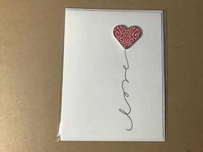 Love Handmade Greeting cards, new