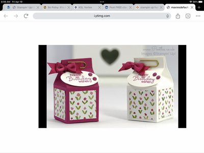 Easter, Christmas, Valentines or Happy Birthday, Mini Milk Cartons Fill it yourself with Candy