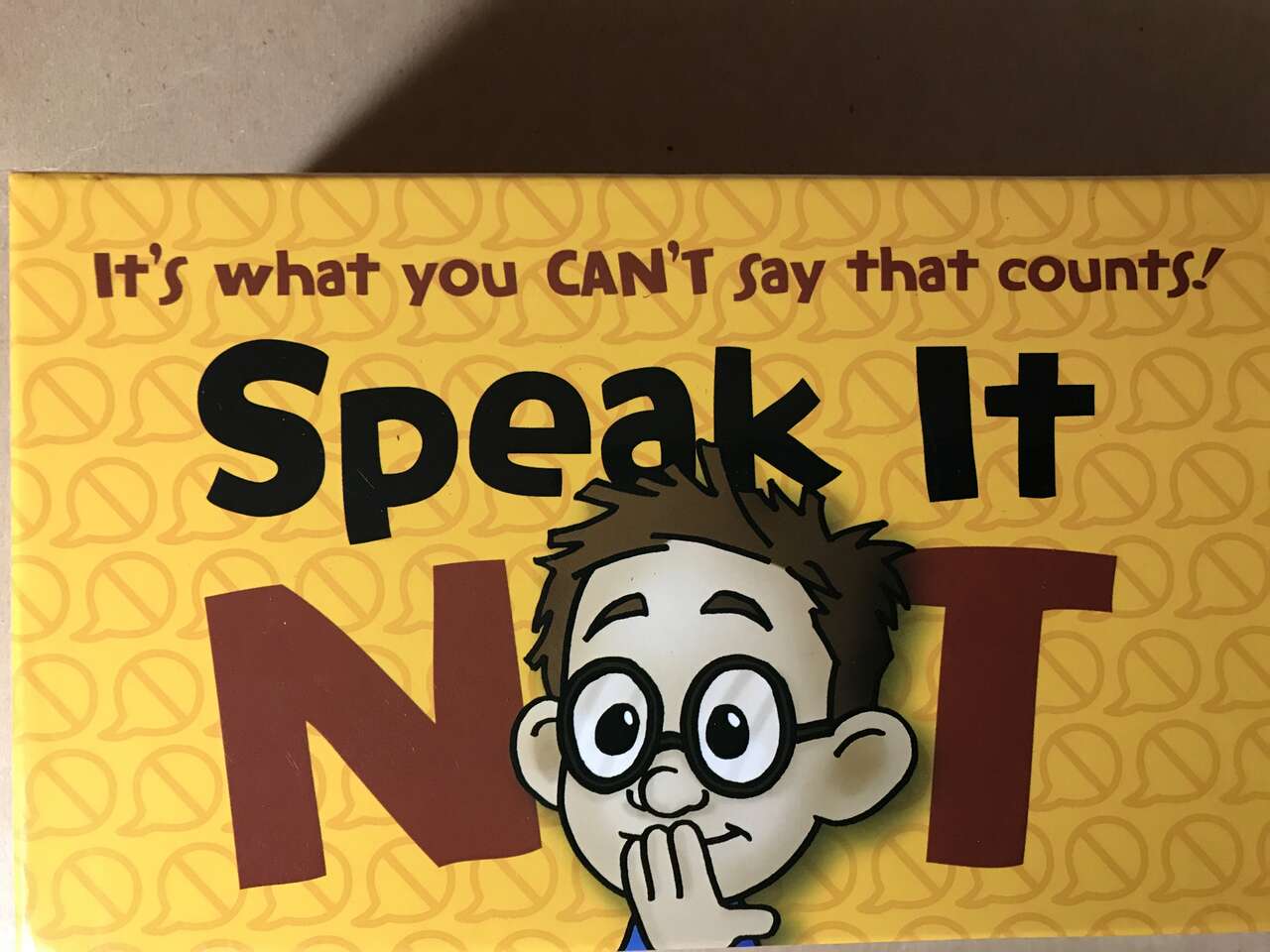 Speak It Not fast-paced Game for Latter-Day Saints