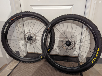 New 29" RaceFace Wheelset with tires/rotors