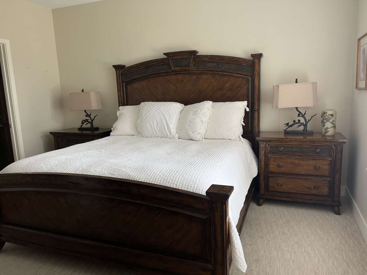 Rustic King Size Bedroom Furniture Set Furniture