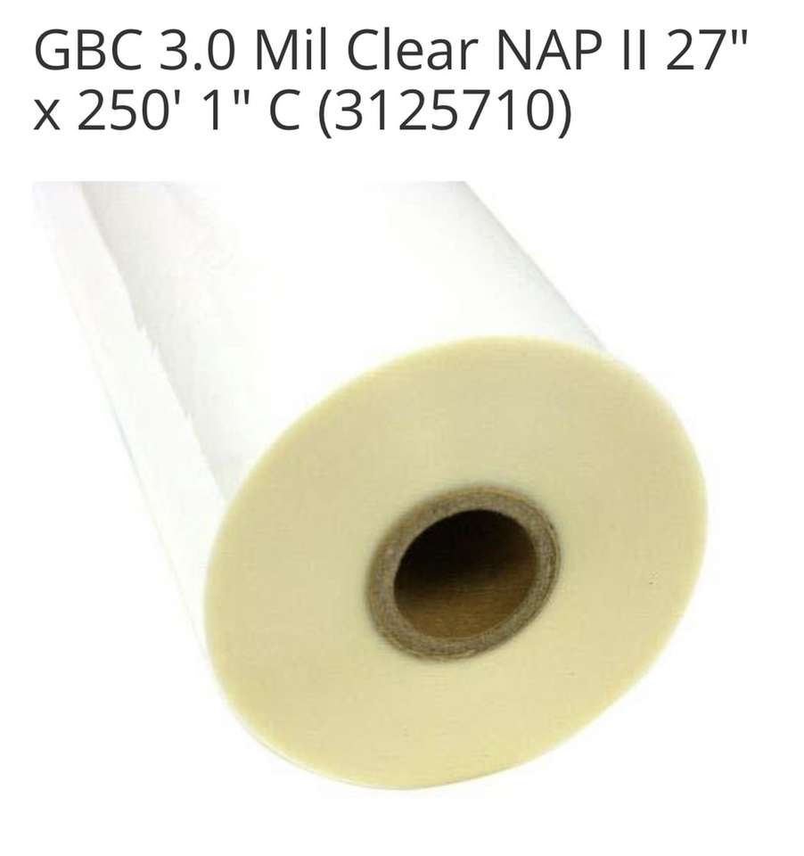 Laminating Film (3 Rolls)