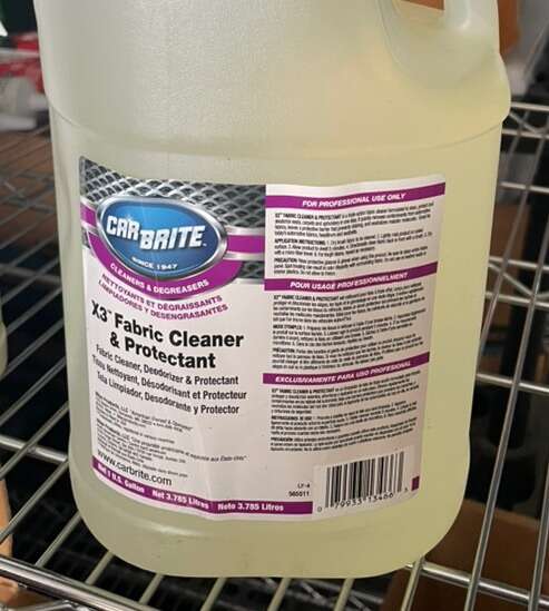X3 Fabric Cleaner and Protectant
