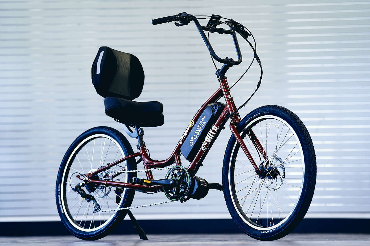 Day 6 Dream24 Ebike Comfort Cruiser Electric Bike Semi-Recumbent