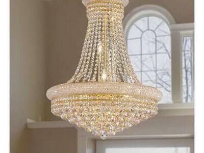 Gold Crystal Chandlier