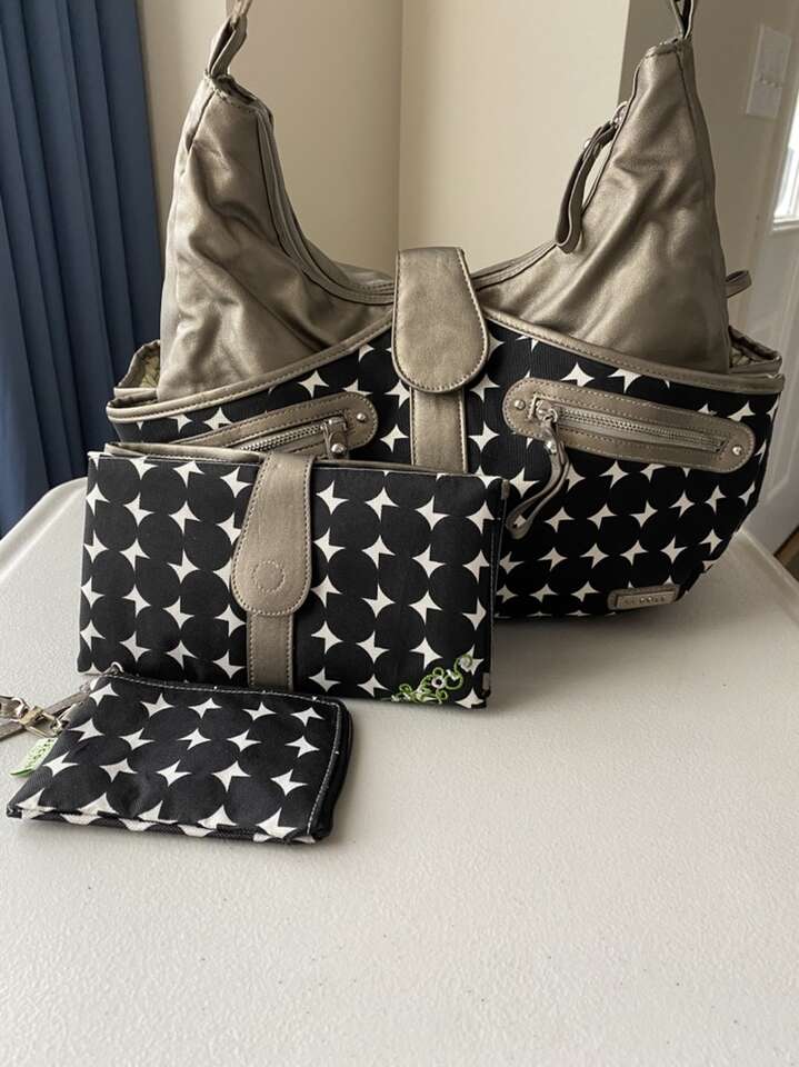 JJ Cole Swag Bag Silver Drop $OBO