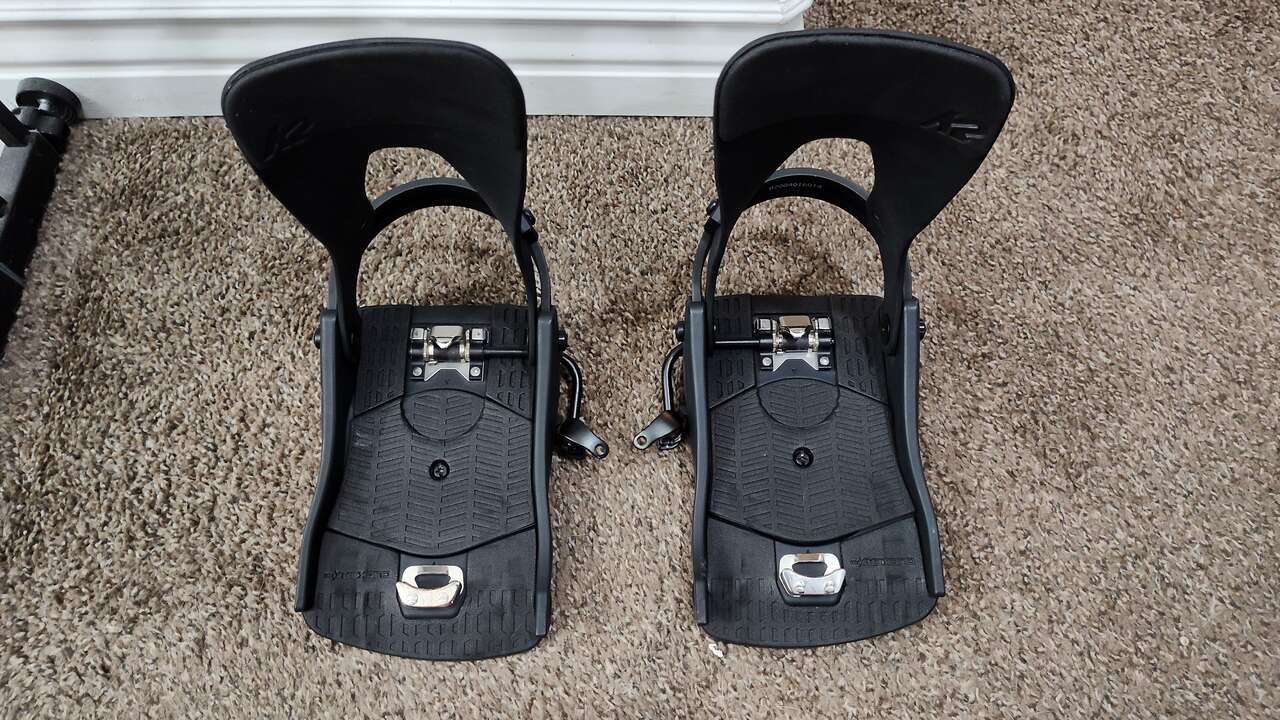NEW Men's K2 Clicker X HB Snowboard Bindings