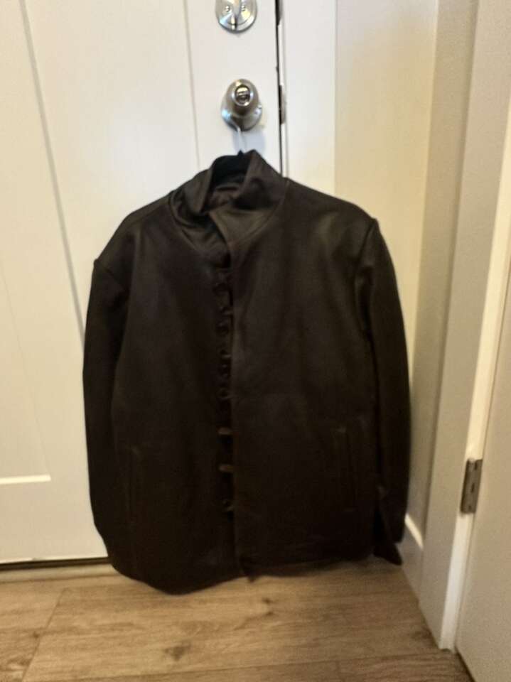 Mens Leather Motorcycle Jacket