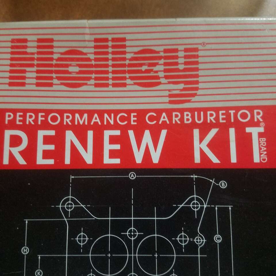2 BBl kit & holley parts